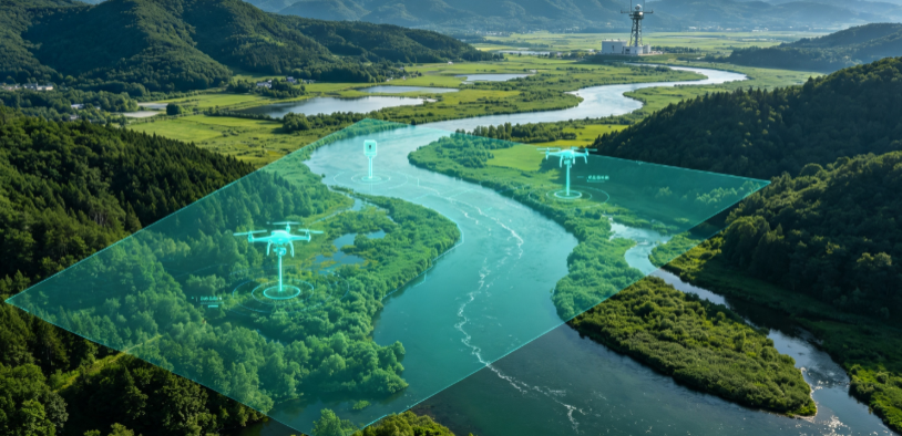 环翠区GEO 全域空间监测筑牢生态屏障，空间技术支撑环境治理与灾害防御